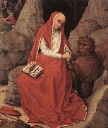 WEYDEN, Rogier van der St Jerome and the Lion painting